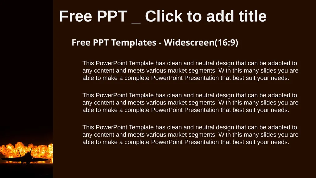 INSERT THE TITLE OF YOUR PRESENTATION HERE FREE - slide 3 of 3