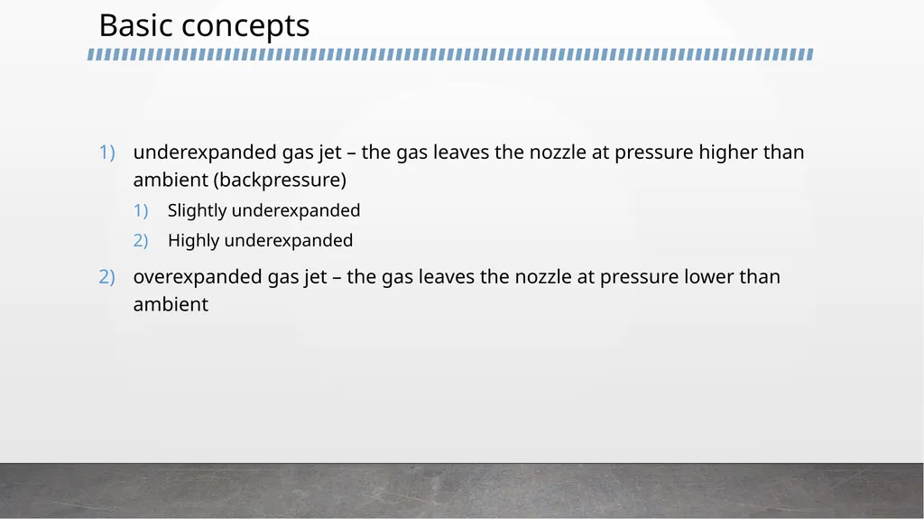 Gas expansion into low pressure volume – update - slide 4 of 12