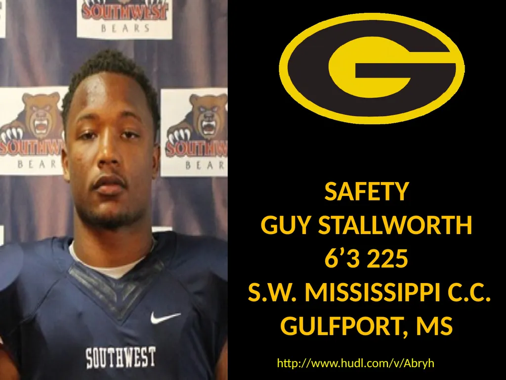 OFFENSIVE LINE TERRY BOYD 6-2 289 HINDS C.C. - slide 20 of 24