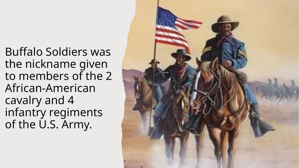Who Were the Buffalo Soldiers? When the Civil War - slide 3 of 16