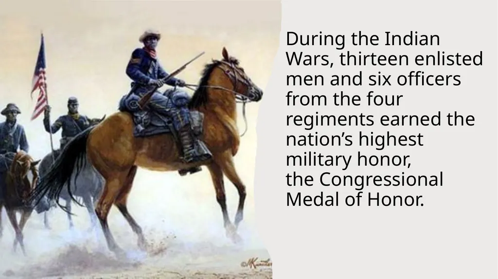Who Were the Buffalo Soldiers? When the Civil War - slide 11 of 16