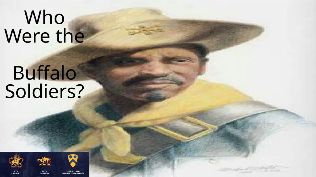 Who Were the Buffalo Soldiers? When the Civil War - slide 1 of 16