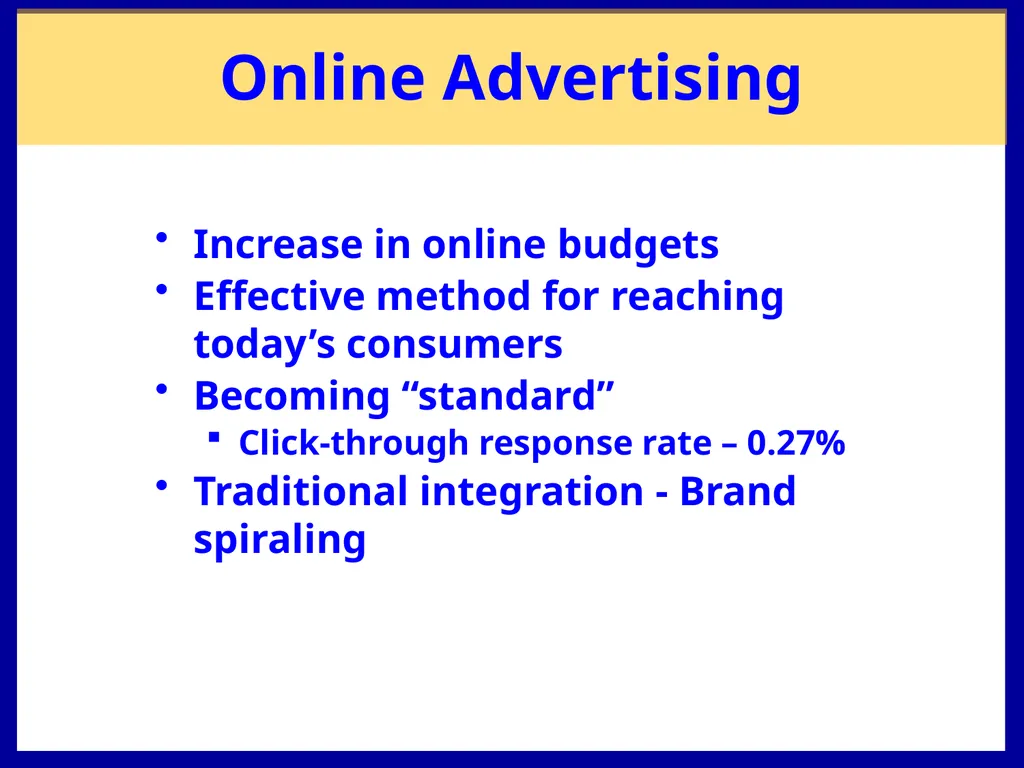 E-Active Marketing Chapter 9 Chapter Overview - slide 12 of 24