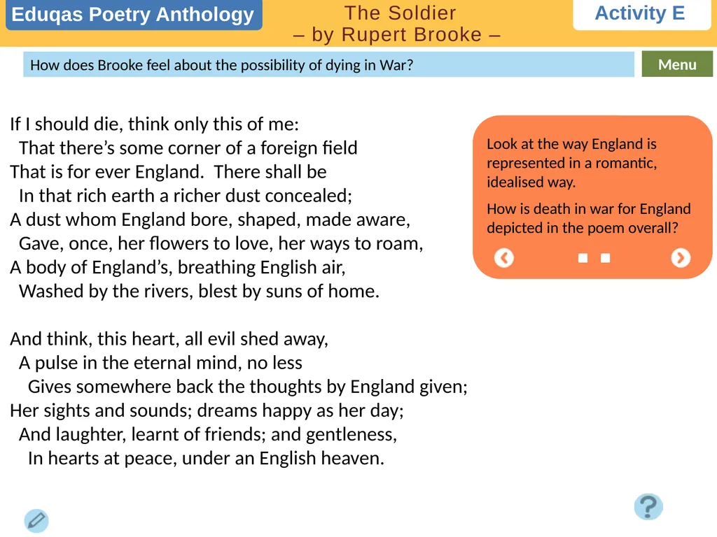 Choose a task Activity A Activity C Activity E - slide 7 of 7
