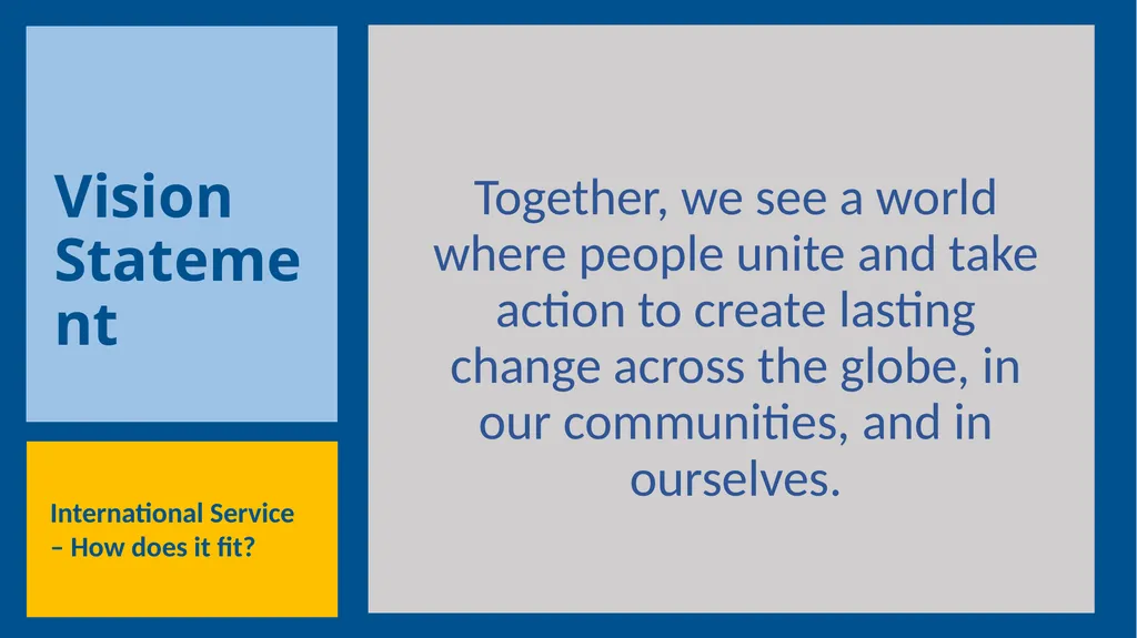 International Service Projects RLI - Part III - slide 4 of 15