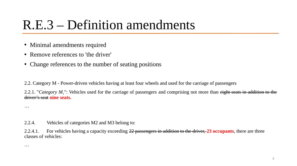 Vehicle categories associated with Automated - slide 4 of 15