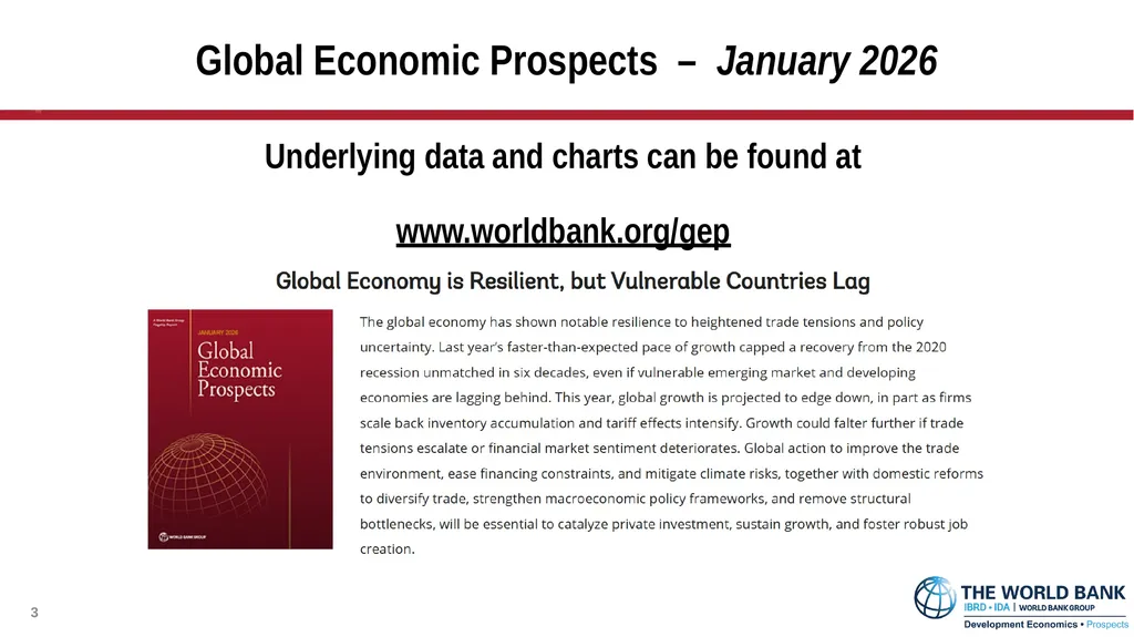 Global Economic Prospects January 2026 - slide 3 of 15