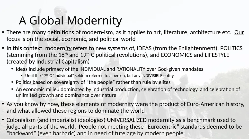 Gandhi in an Imperial World Modernity, Empire and - slide 11 of 29