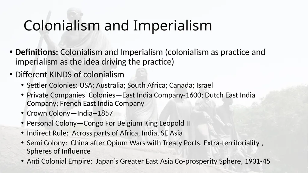 Gandhi in an Imperial World Modernity, Empire and - slide 9 of 29