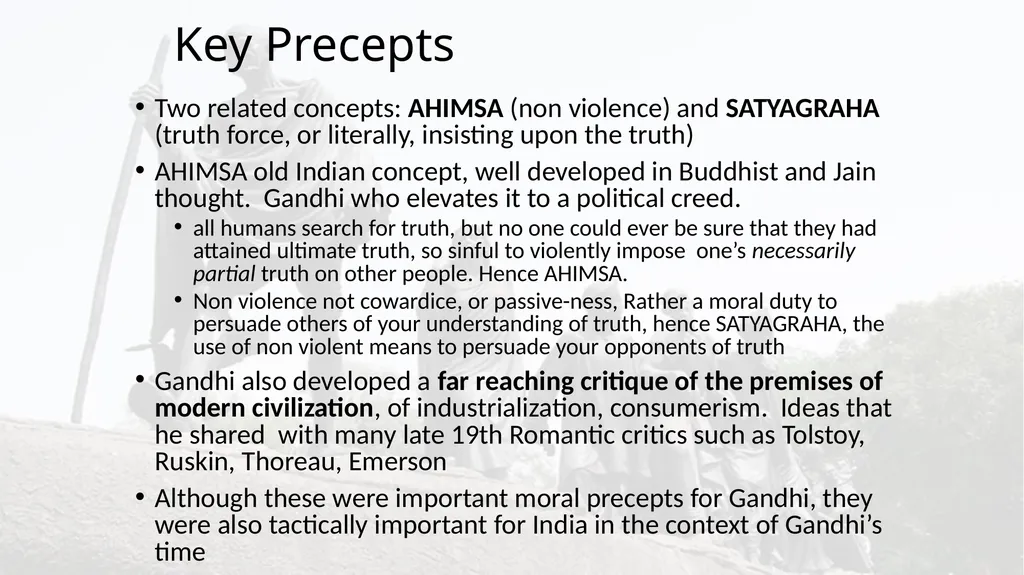 Gandhi in an Imperial World Modernity, Empire and - slide 20 of 29