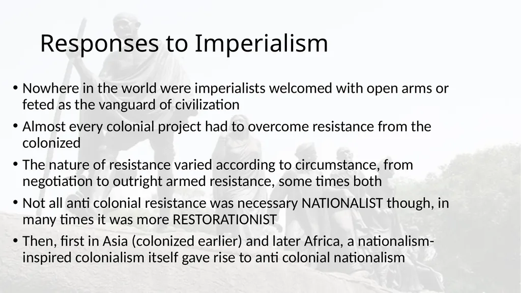 Gandhi in an Imperial World Modernity, Empire and - slide 10 of 29