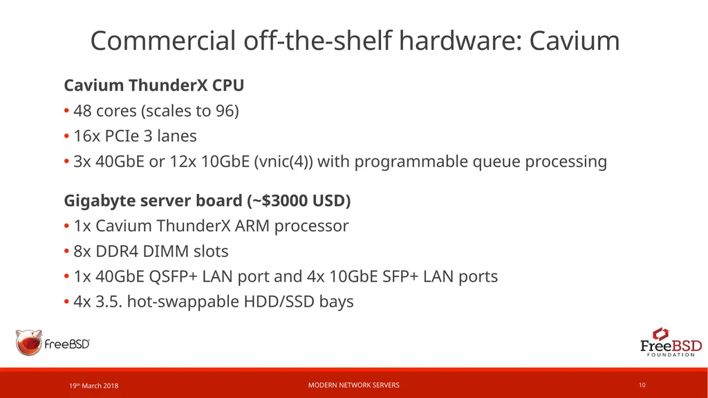 Modern network servers Example network service: - slide 10 of 17