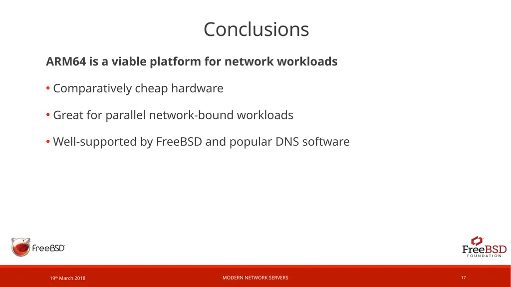 Modern network servers Example network service: - slide 17 of 17