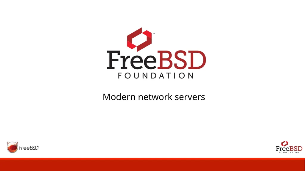 Modern network servers Example network service: - slide 1 of 17