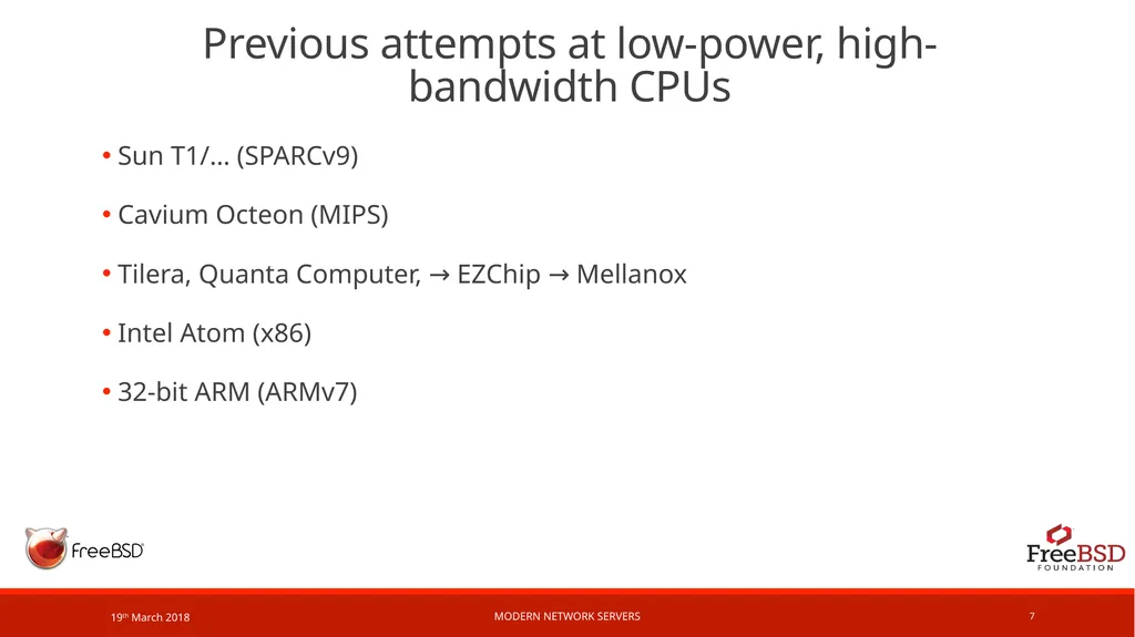 Modern network servers Example network service: - slide 7 of 17