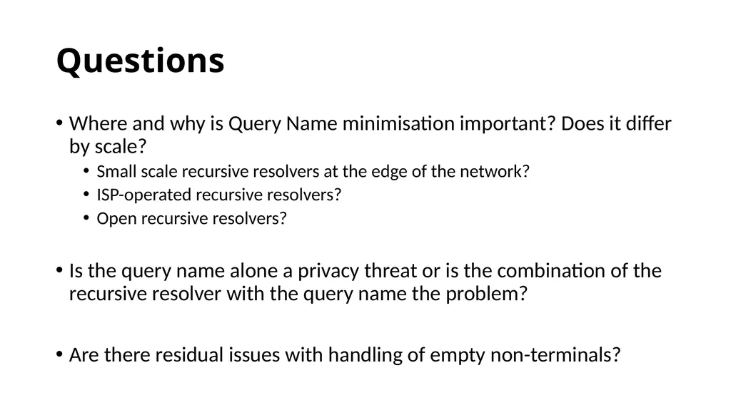 Measuring Query Name Minimization Joao Damas Geoff - slide 17 of 18