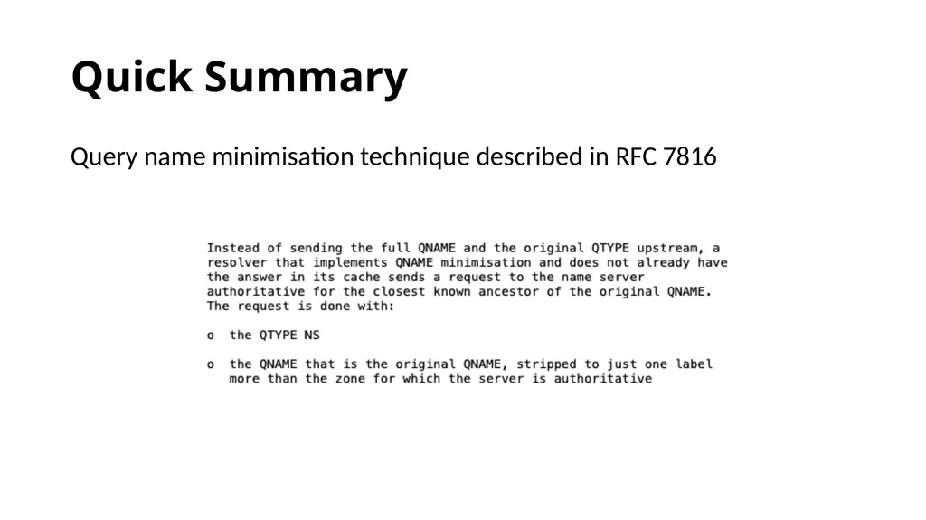 Measuring Query Name Minimization Joao Damas Geoff - slide 3 of 18