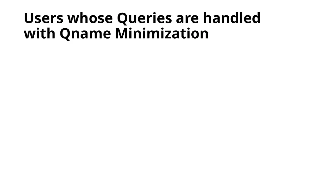Measuring Query Name Minimization Joao Damas Geoff - slide 8 of 18