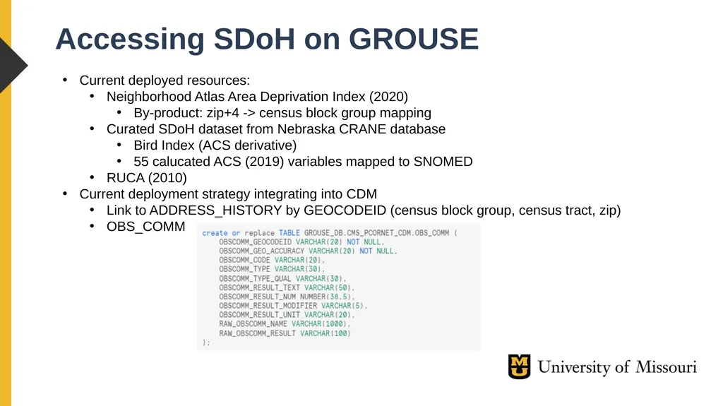 Xing Song, PhD University of Missouri Linkage - slide 6 of 29