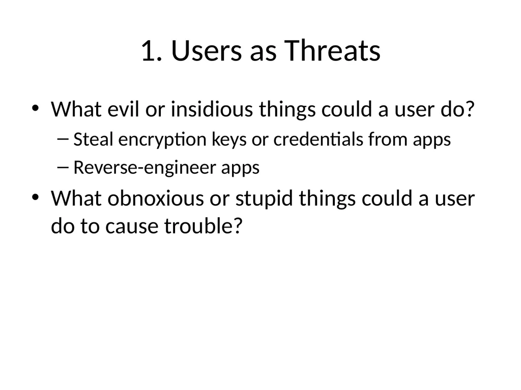 Ch 8: Mobile Development Security CNIT 128: - slide 12 of 63