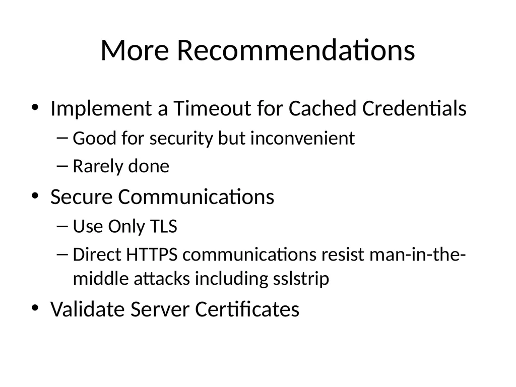 Ch 8: Mobile Development Security CNIT 128: - slide 46 of 63