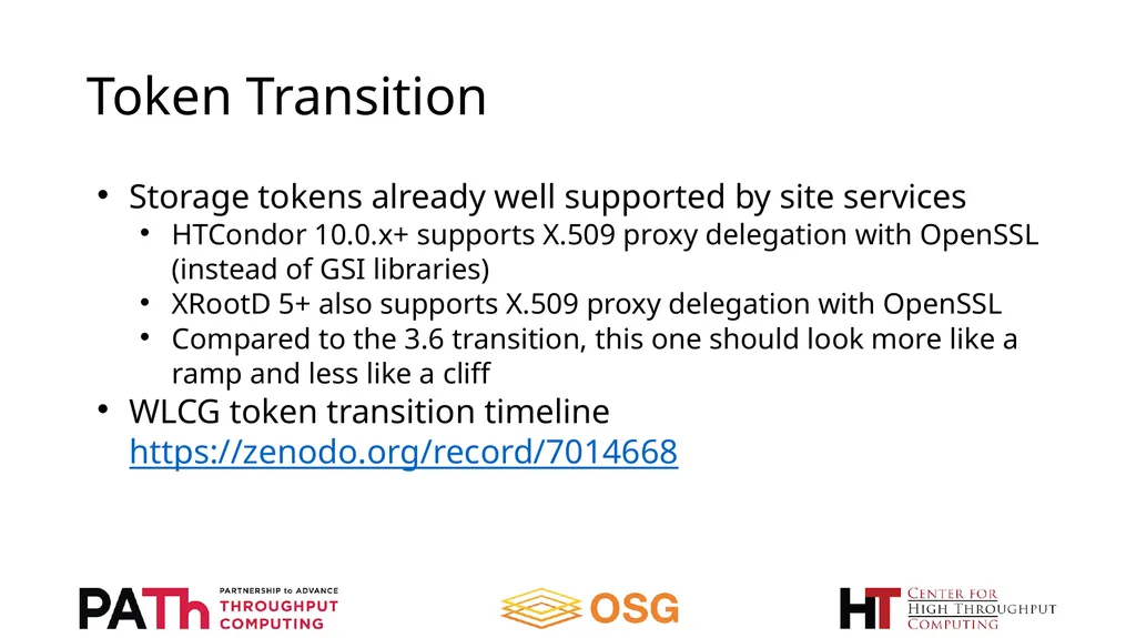 OSG-LHC Timelines Brian Lin OSG Software Area - slide 6 of 8