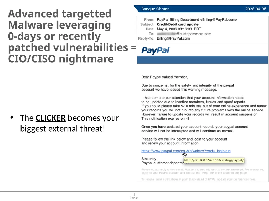 Defensive strategies How to build a - slide 9 of 18
