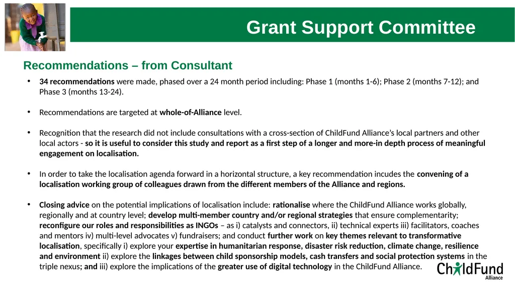 UN Representation Localisation Research Executive - slide 3 of 4