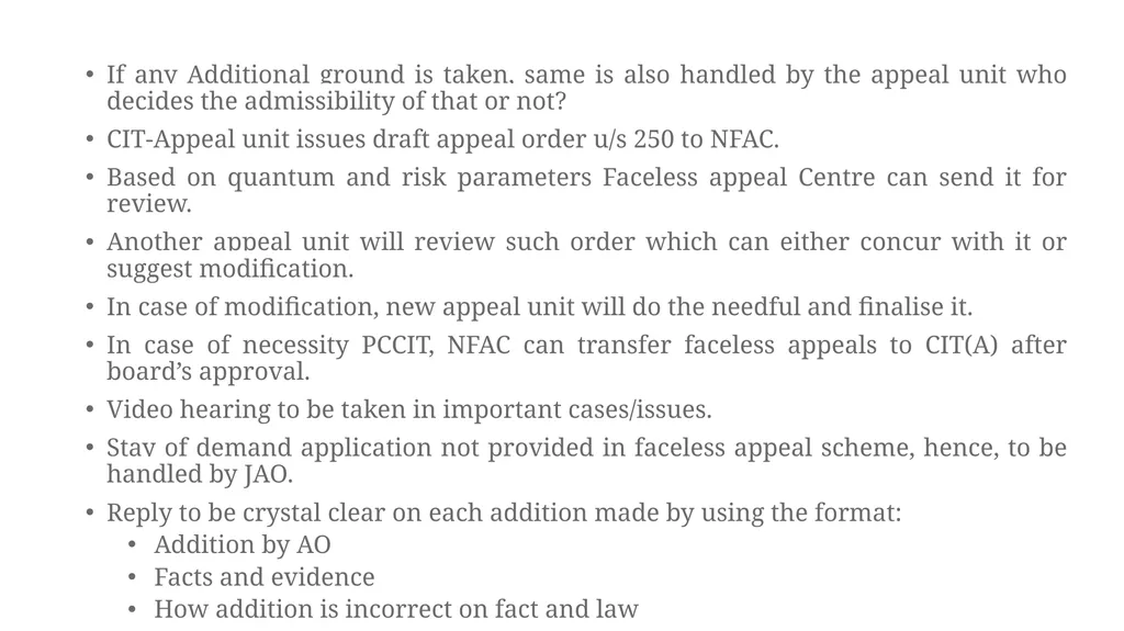 PRELIMINARY POINTS Belief in the case is vital. If - slide 5 of 9