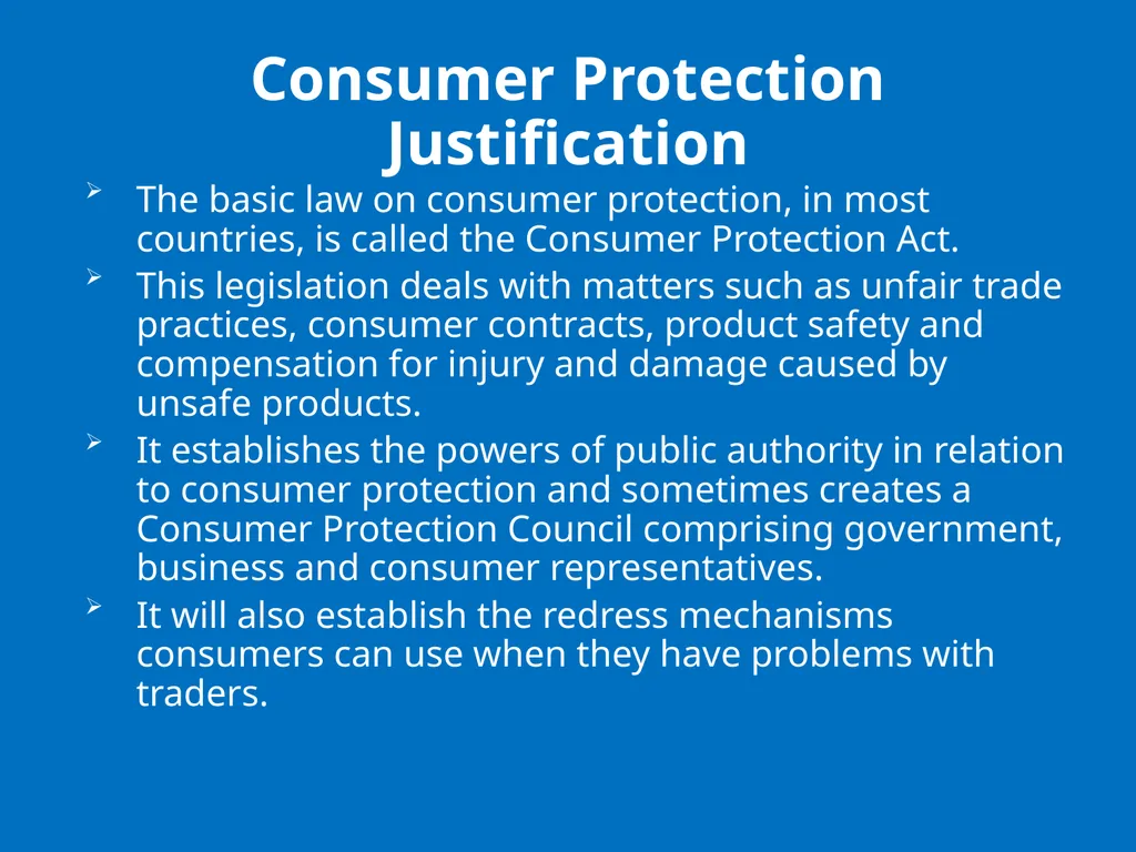 UN GUIDELINES FOR CONSUMER PROTECTION The UN - slide 4 of 29