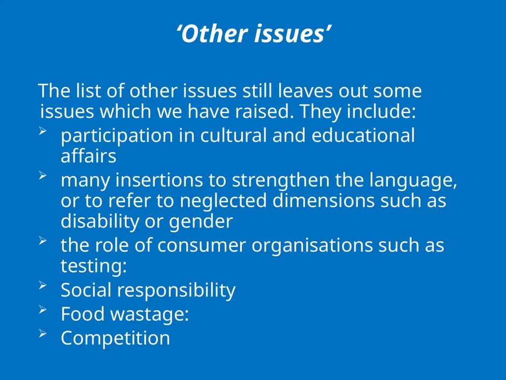 UN GUIDELINES FOR CONSUMER PROTECTION The UN - slide 28 of 29