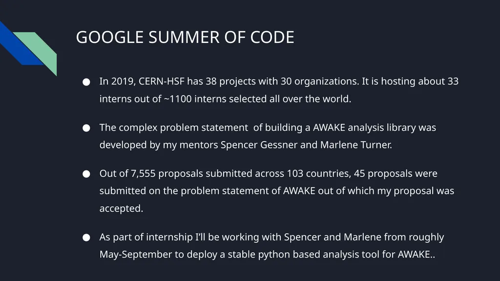 pyAWAKE THE AWAKE ANALYSIS LIBRARY AMAN SINGH - slide 3 of 14