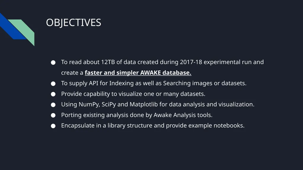 pyAWAKE THE AWAKE ANALYSIS LIBRARY AMAN SINGH - slide 6 of 14