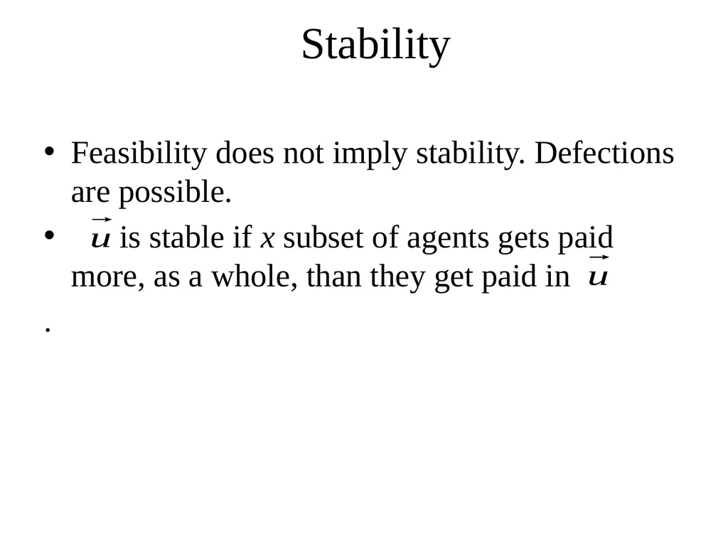 Coalition Games: A Lesson in Multiagent System - slide 6 of 14