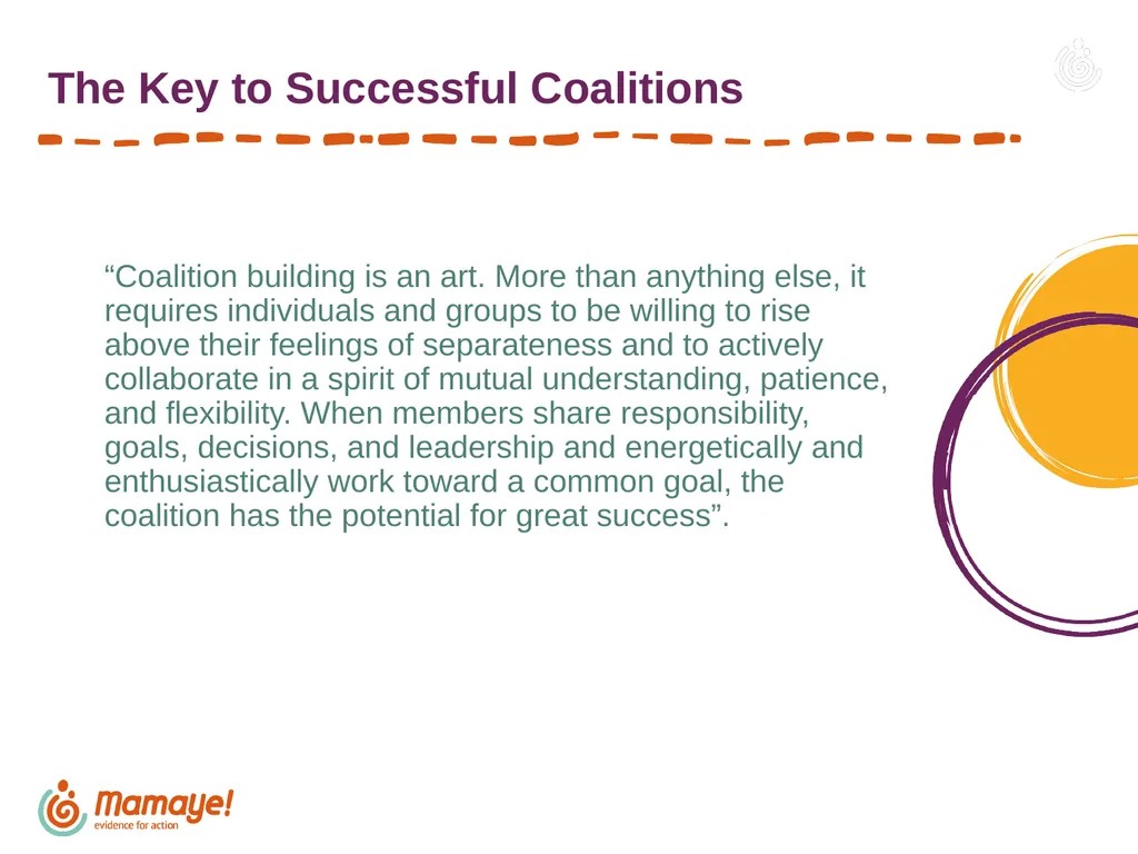 Developing Terms of Reference A Guide to Coalition - slide 2 of 7