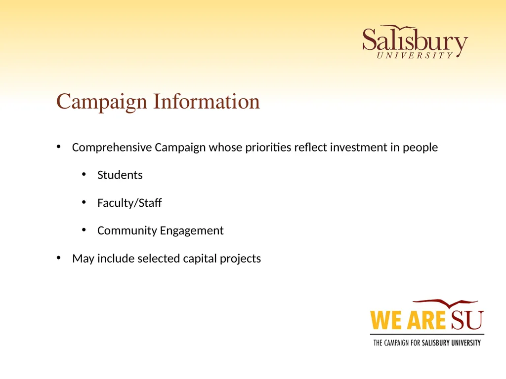 Campaign Update April 2019 Campaign Information - slide 5 of 11