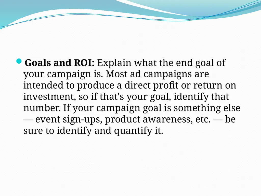Preparing an Advertisement Prepared by - slide 6 of 6