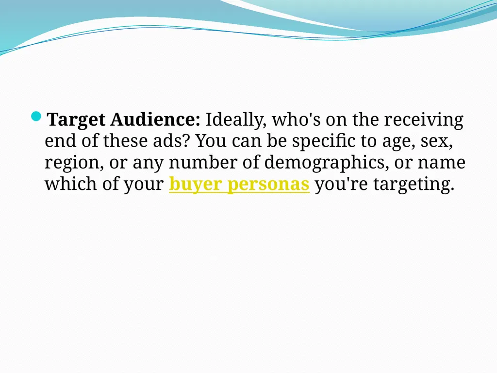 Preparing an Advertisement Prepared by - slide 4 of 6