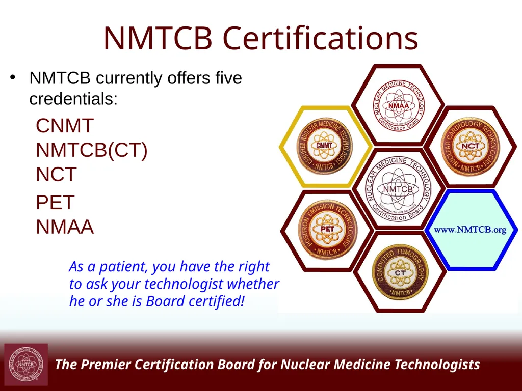 The Premier Certification Board for Nuclear - slide 13 of 16