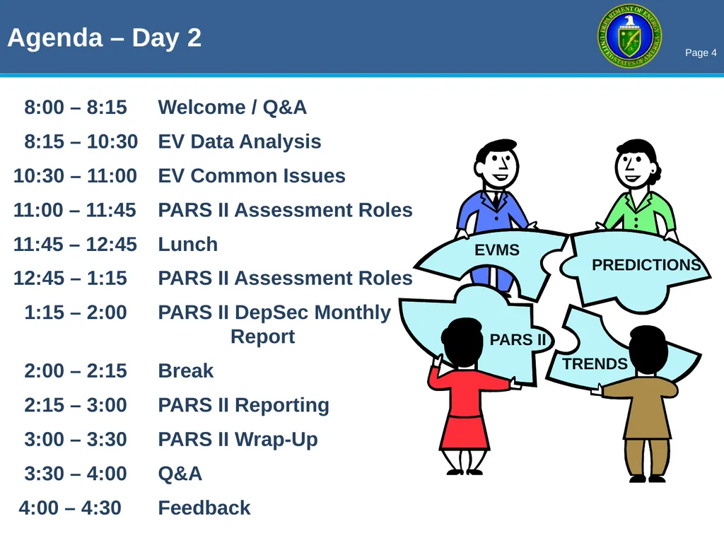 THE OECM PARS II / EVM ROADSHOW Enhancing Earned - slide 4 of 34