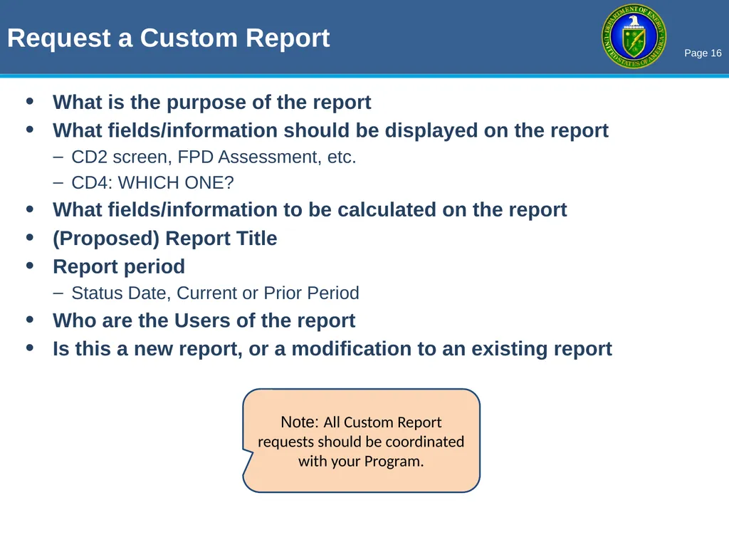 THE OECM PARS II / EVM ROADSHOW Enhancing Earned - slide 16 of 34