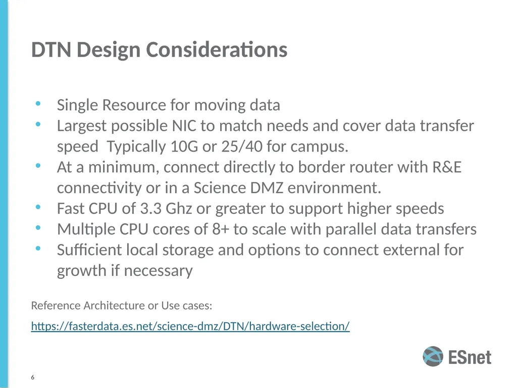 Data Mobility ESnet Science Engagement Lawrence - slide 6 of 10
