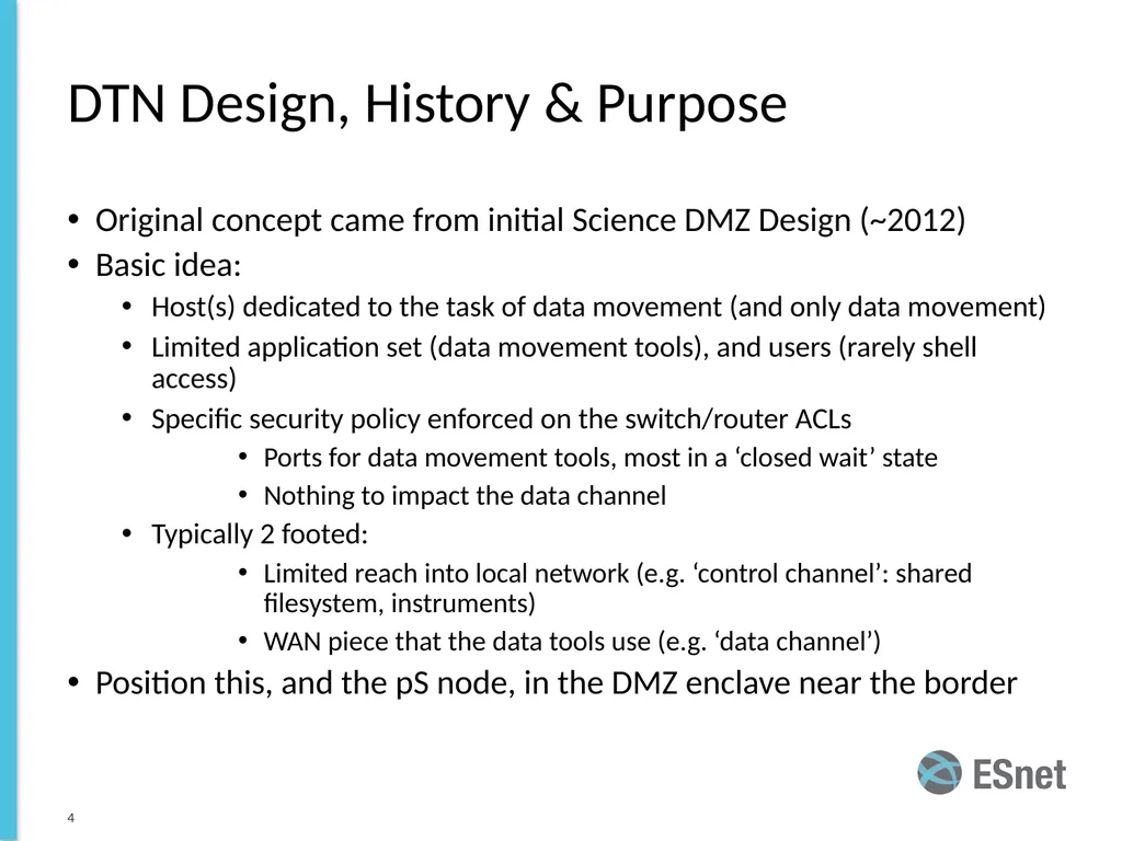 Data Mobility ESnet Science Engagement Lawrence - slide 4 of 10