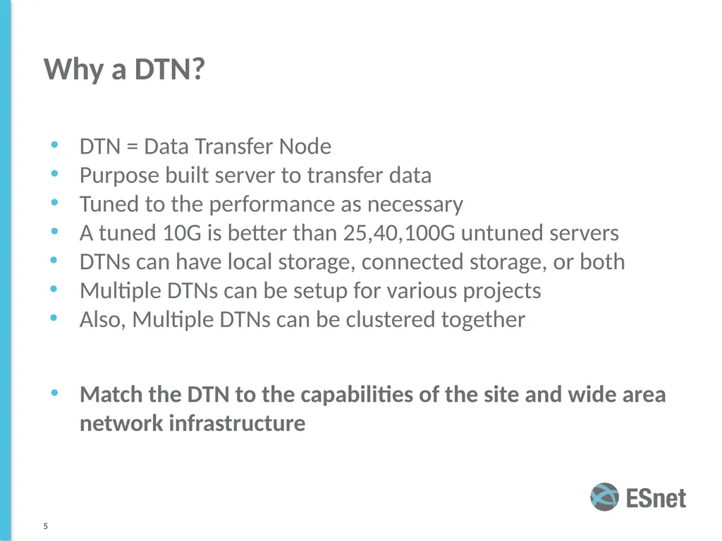 Data Mobility ESnet Science Engagement Lawrence - slide 5 of 10