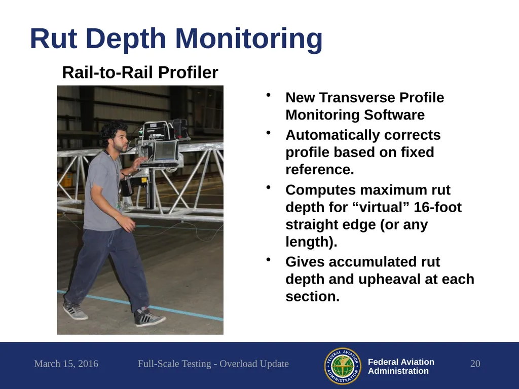 Full-Scale Testing Overload Update REDAC - slide 20 of 28