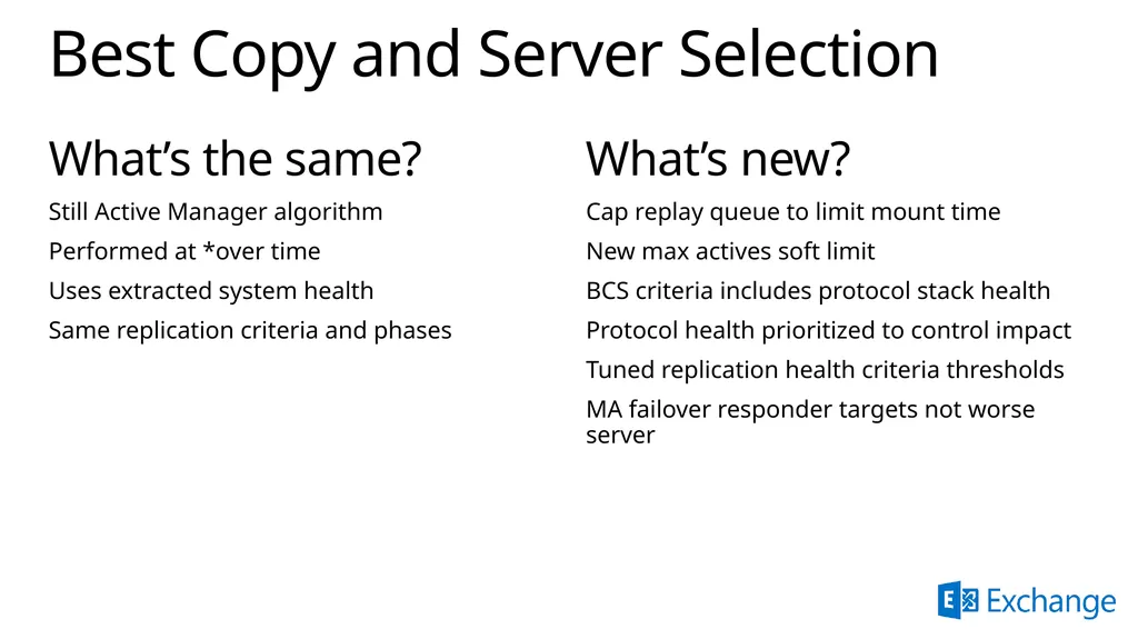 Implementing Exchange Server 2013 April 2014 About - slide 33 of 64