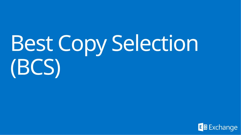 Implementing Exchange Server 2013 April 2014 About - slide 32 of 64
