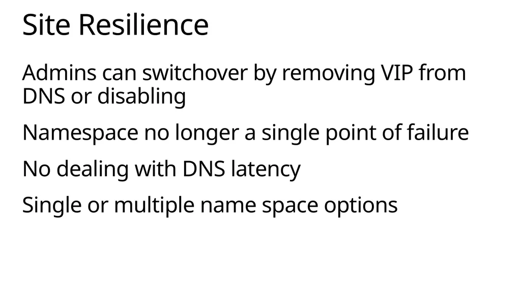 Implementing Exchange Server 2013 April 2014 About - slide 47 of 64