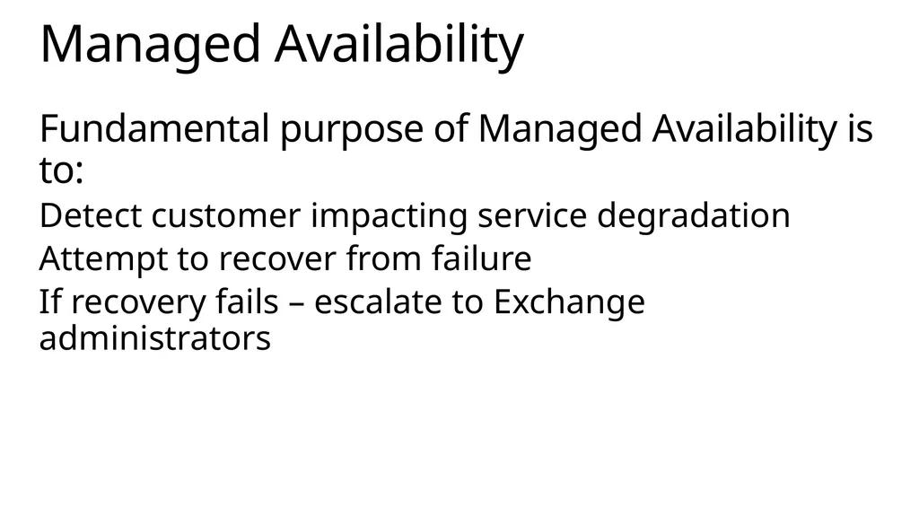 Implementing Exchange Server 2013 April 2014 About - slide 21 of 64