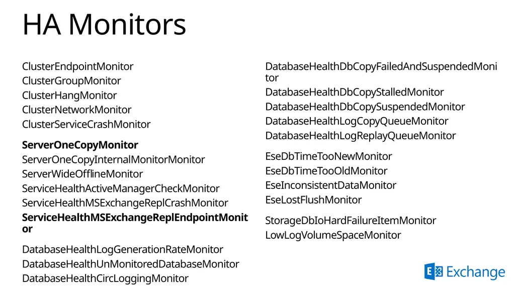 Implementing Exchange Server 2013 April 2014 About - slide 25 of 64